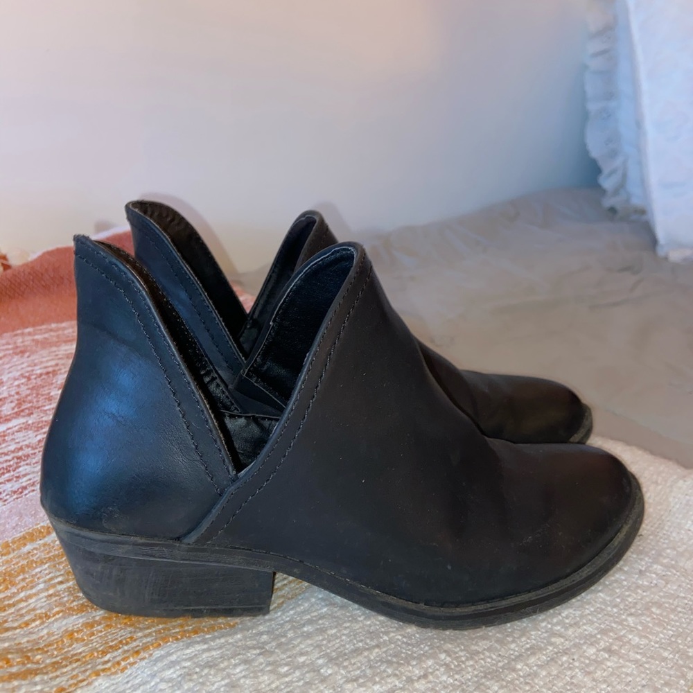 Black booties